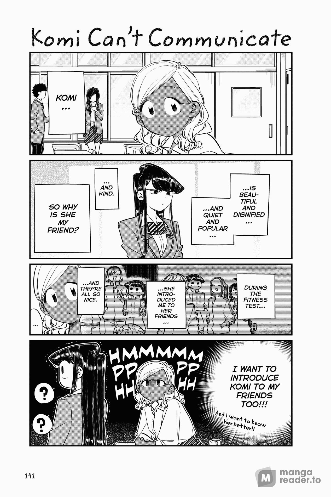 Komi Can’t Communicate, Chapter 140 image 01